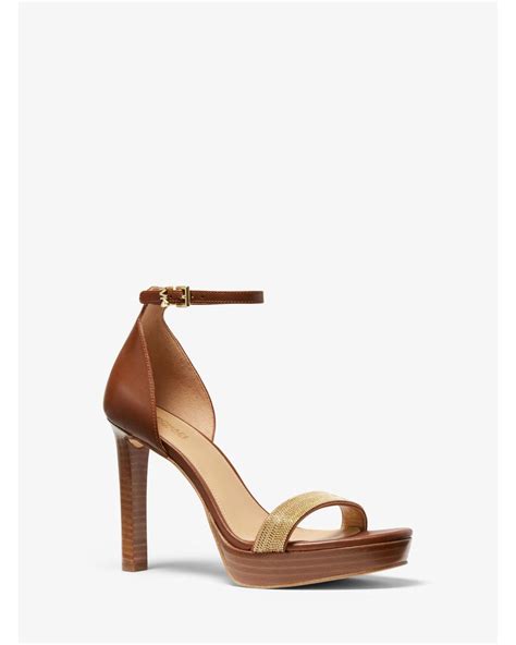 Margot Leather Platform Sandal 